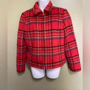 Vintage Requirements Wool Blend Coat, Size 12